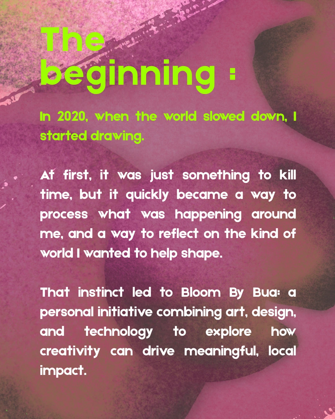 Bloom by Bua: the beginning