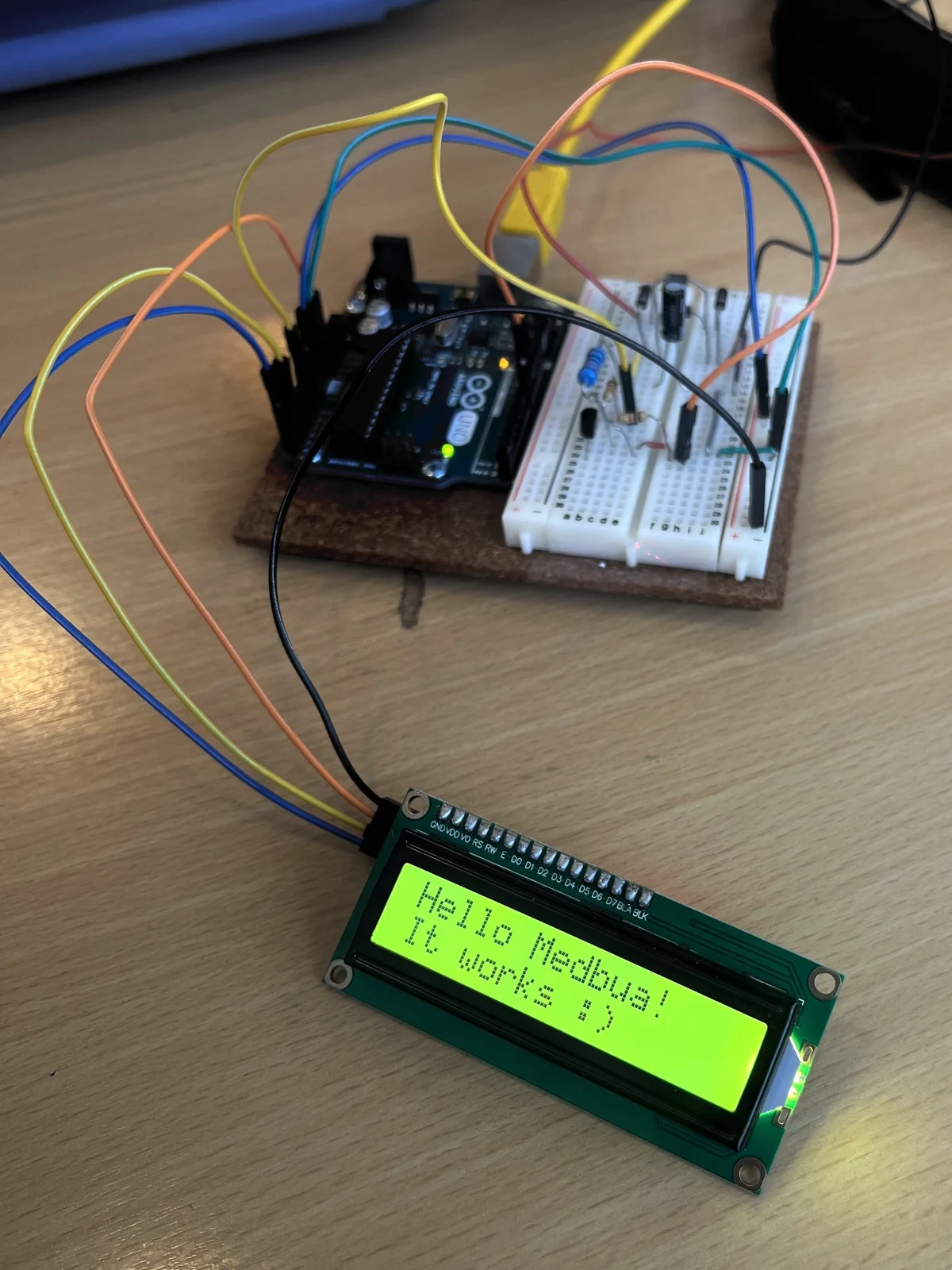 Early electronics test