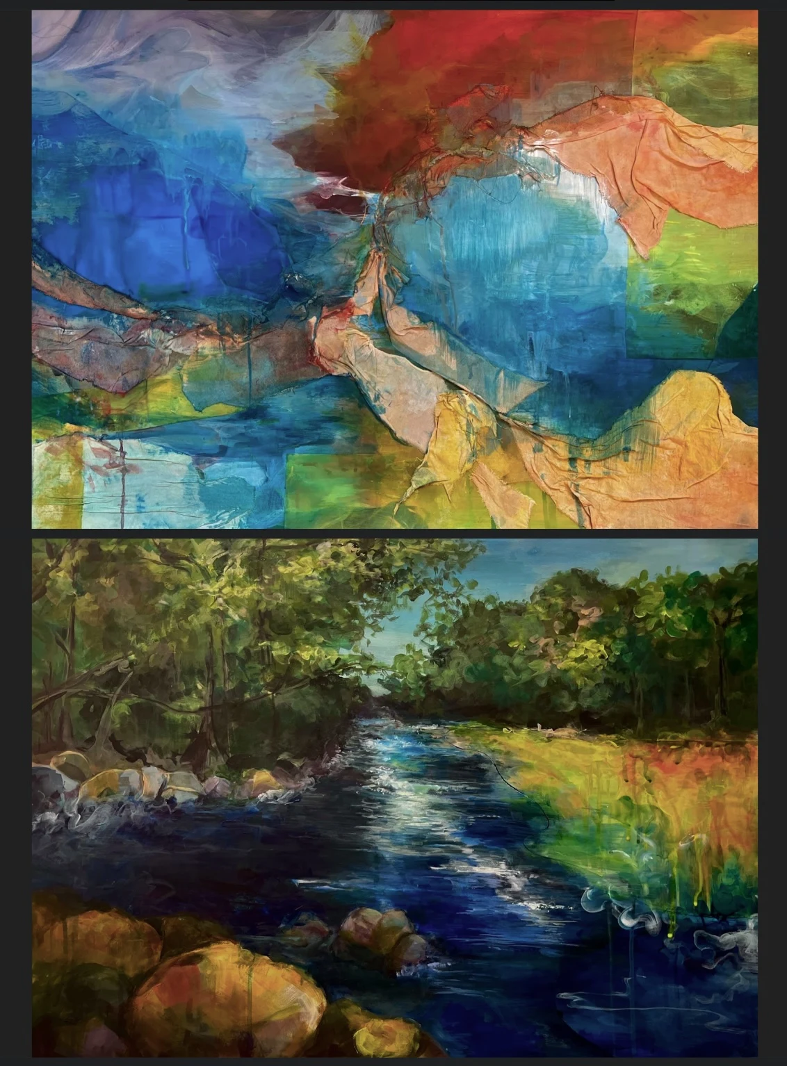 Two ways of seeing a landscape
